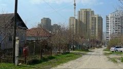 Частный сектор города Волгограда